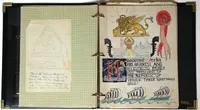 Book of letters and sketchs from Italy trip 1925