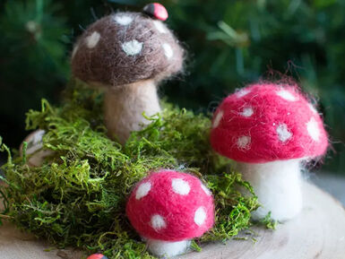 Fantastical Forest Felting & Mixed Media, Ages 9-12