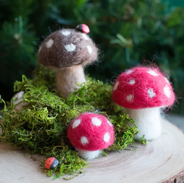 Fantastical Forest Felting & Mixed Media, Ages 9-12