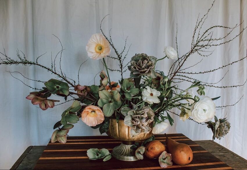 Floral Design for the Thanksgiving Table with Christine Burleson of Sea Holly Studio