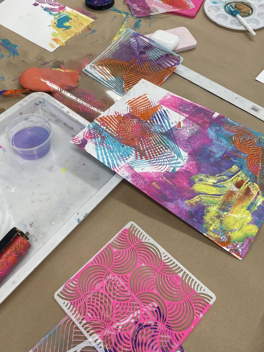 Printmaking, Ages 10–14