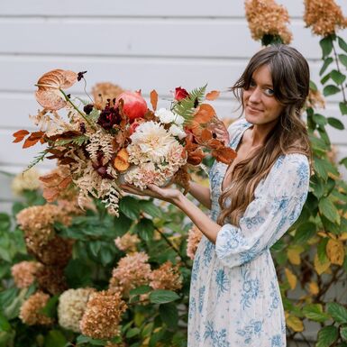 Floral Design for the Thanksgiving Table with Christine Burleson of Sea Holly Studio