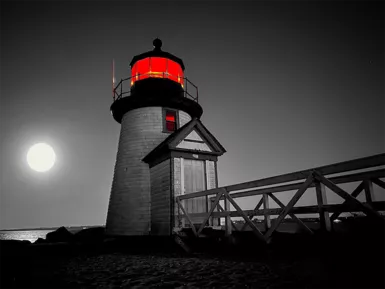 Brant Point by Moonlight